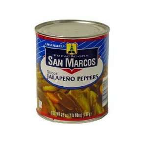 San Marcos Sliced Jalapeno Peppers  Grocery & Gourmet Food