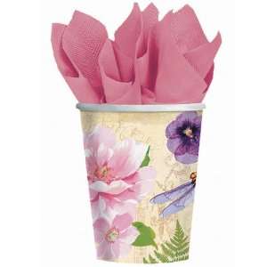   Lets Party By Amscan In The Garden 9 oz. Paper Cups 