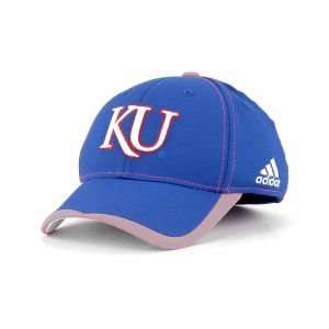 Kansas Jayhawks NCAA ADI BCA Flex Cap Hat  Sports 