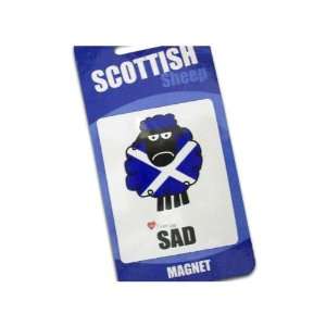  Saltire Sad Sheep Magnet scottish souvenir Toys & Games
