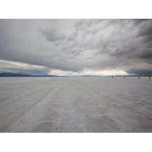  Clouds Over a Salt Flat, Salinas Grandes, Jujuy Province 