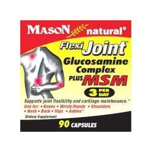 Mason Natural Flexi Joint Glucosamine Complex Plus Msm Capsules   90 