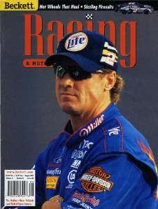 BECKETT RACING Magazine August 2001 *Rusty Wallace*  