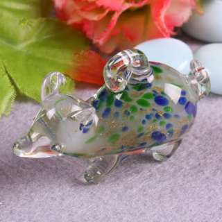 Murano Lampwork Glass Mouse Owl Butterfly Pendant Bead  