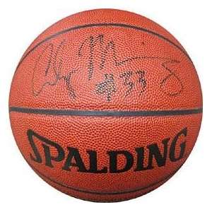 Alonzo Mourning Autographed Basketball   Autographed 