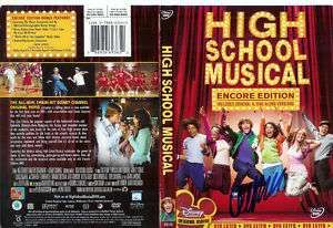 Olesya Rulin Autographed High School Musical DVD Cover  