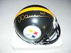 DERMONTTI DAWSON Signed Pittsburgh Steelers Mini Helmet  