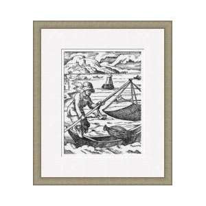  The Fisherman Framed Giclee Print