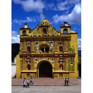 The 16th Century Decorated Church of San Andres Xecul, Totonicapan 
