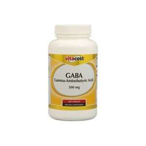  Vitacost GABA Gamma   Aminobutyric Acid    500 mg   100 