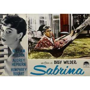 Sabrina Movie Poster (11 x 14 Inches   28cm x 36cm) (1954) French 