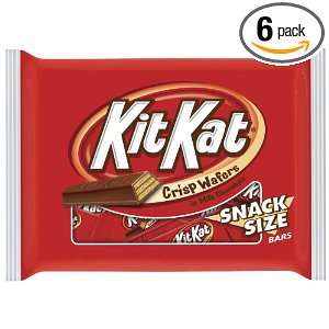 Kit Kat Halloween Snack Size Candy Bars, Crisp Wafers in Milk 