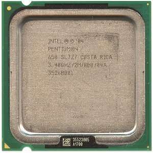  Intel Pentium 4 650 3.4GHz 800MHz 2MB Socket 775 CPU 