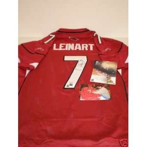  Matt Leinart Autographed Arizona Cardinals Authentic 