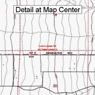   Map   Los Lunas SE, New Mexico (Folded/Waterproof)