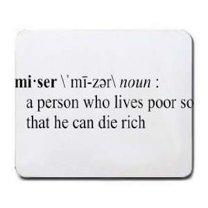  MISER Funny Definition (Gotta See it to Believe it  TRUST 