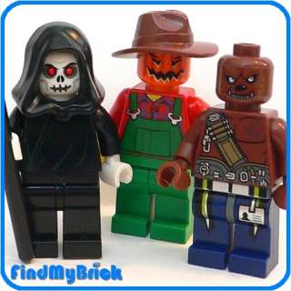 M783 Lego Halloween Death Scarecrow Pumpkin & Werewolf Beast 