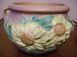 Roseville Peony Bowl Pink 661 5  