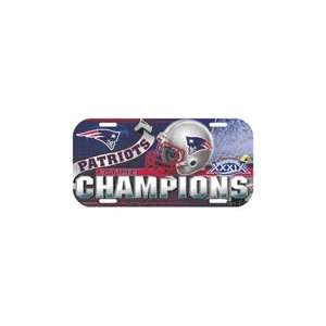   Champions High Definition License Plate 