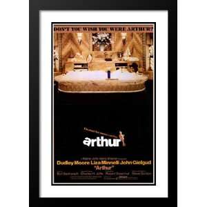  Arthur 20x26 Framed and Double Matted Movie Poster   Style 