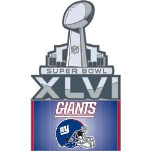  Super Bowl XVLI New York Giants Participant Pin with logo 