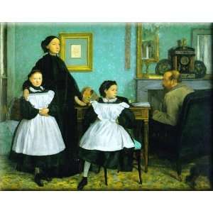  The Bellelli Family 30x24 Streched Canvas Art by Degas 