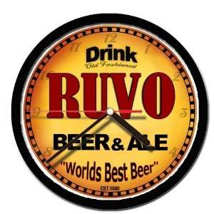  RUVO beer and ale cerveza wall clock 