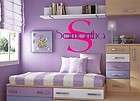 Personalized Childs Initials With Name Wall Decal Kids Room Decal 