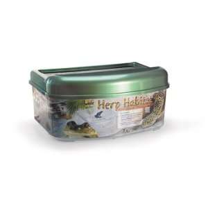   and Pet Herp Habitat Bow Front Terrarium With Label