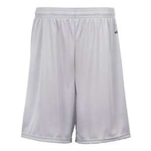  Badger Performance Core B Dry Shorts 9 Inseam SILVER A6XL 
