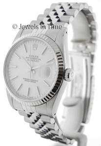Rolex Mens Datejust 16234 E Stainless Steel Automatic  