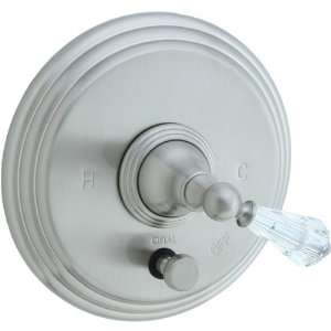  Cifial Asbury Crystal PB valve w/div TRIM Sati Nickel 