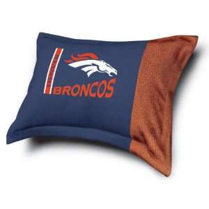  Denver Broncos MVP Pillow Sham   Standard Sports 