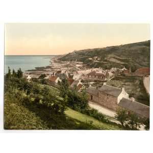  1890s photo Jersey, Rozel Bay, Channel Islands, England 
