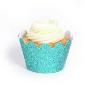  Dress My Cupcake Mini Royal Blue Reusable Glitter Cupcake 