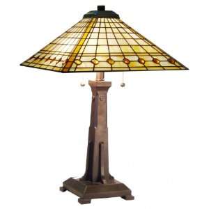 Tiffany Style Stained Glass Table Lamp HJM1629  Kitchen 