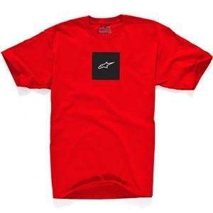  Alpinestars Trim T Shirt   Large/Red Automotive