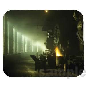  Locomotive Roundhouse Mouse Pad 