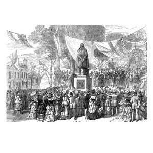  Unveiling the John Bunyan Statue at Bedford, 1874 