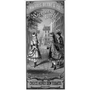  Harris, Beebe & Cos Specimen Brand,Honey Dew tobacco 