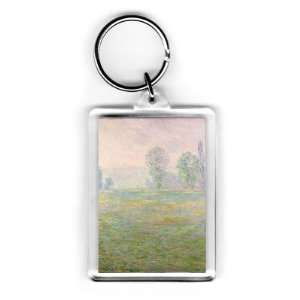  Meadows in Giverny, 1888 by Claude Monet   Acrylic Keyring 