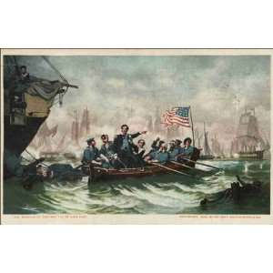  Reprint Perrys Victory, Battle of Lake Erie 1902 