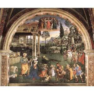 Hand Made Oil Reproduction   Bernardino Pinturicchio   32 x 26 inches 
