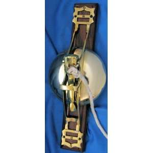   Brass Door Bell with Rope Pull Free (48) Shipping By Canyon Gold
