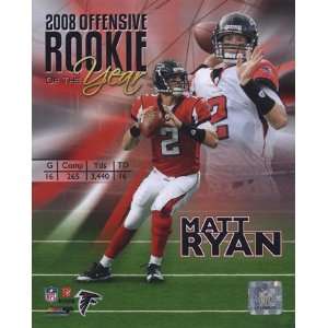  Matt Ryan 2008 Rookie of the Year Portrait Plus   Licensed 