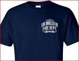 Los Angeles County F.D. T shirt Tribal M L XL 2XL 3XL 4XL   Short/Long 