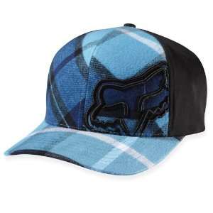  Fox Racing Clockwork Flexfit Hat   One size fits most/Blue 