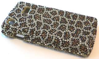 For Samsung Captivate i897 Leopard Diamond Crystal Phone Case Cover 