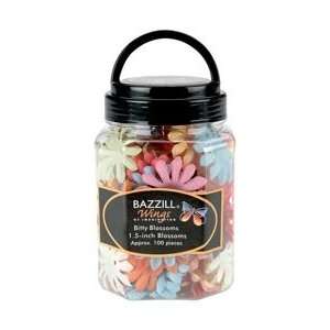  Bitty Blossoms Mix 1.5 100/Jar Assorted Colors