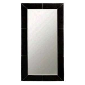 Roma Bonded Leather Stand Mirror 